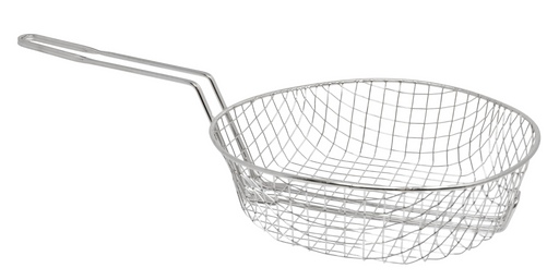 Omcan - Culinary Basket Fry 12" x 3" DP Coarse Mesh 80373 - 1/1EA