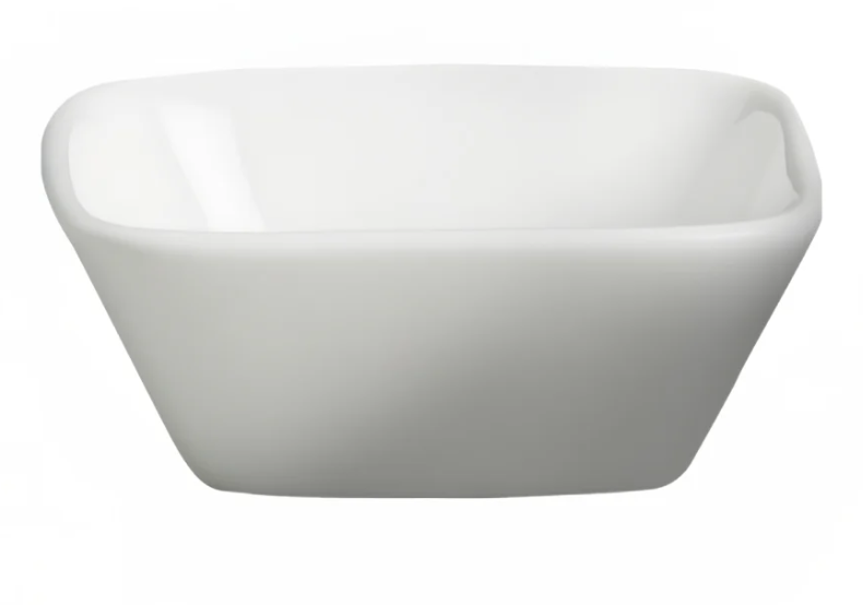 Cameo - Sauce Dish 3 oz Square White 710-1552 - (Case of 144)