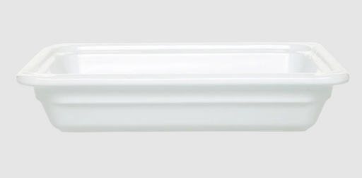 Emile Henry - Ceramic Food Pan, 1/2 Size, White, 91053426 - 1/1EA