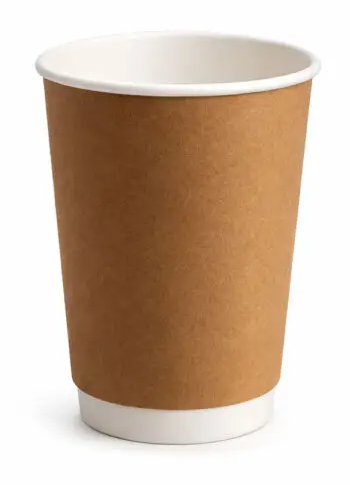 GP&P 12 oz Villa Double Wall Hot Cups GL12DWKC - (Case of 500)