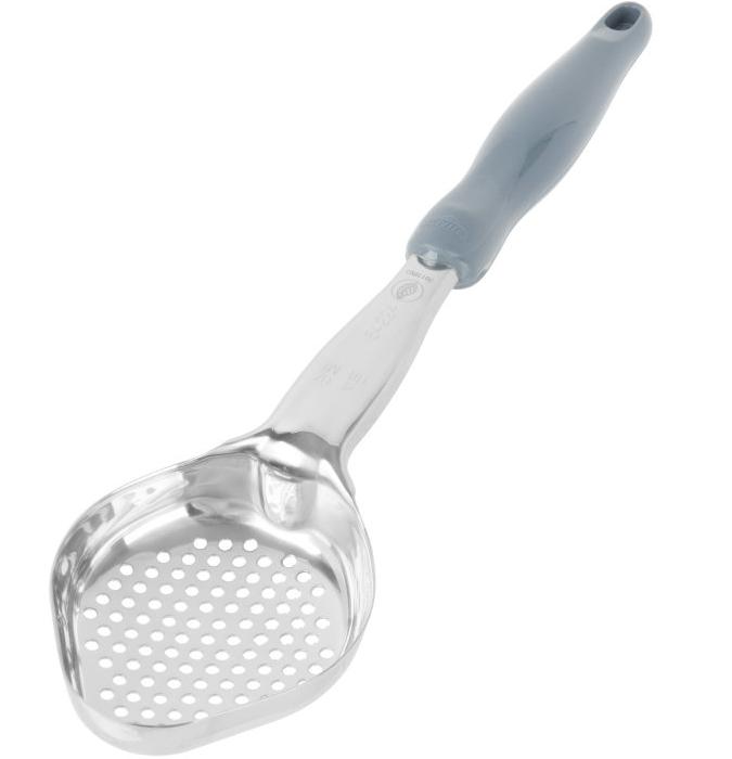 Vollrath - Spoodle, 4 oz, Perforated, Gray, G6422445 - 1/1EA