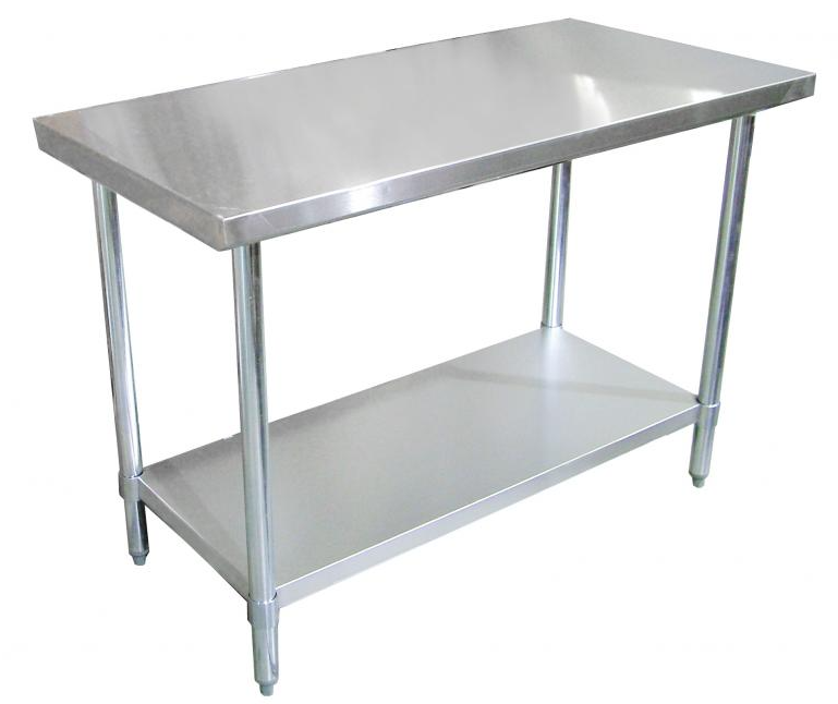 Omcan - Work Table, 24" x 48", Stainless Steel, 22066 - 1/1EA