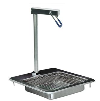 Encore - Water Station Complete with 12" High Glass Filler, Stainless Steel, K27-2000