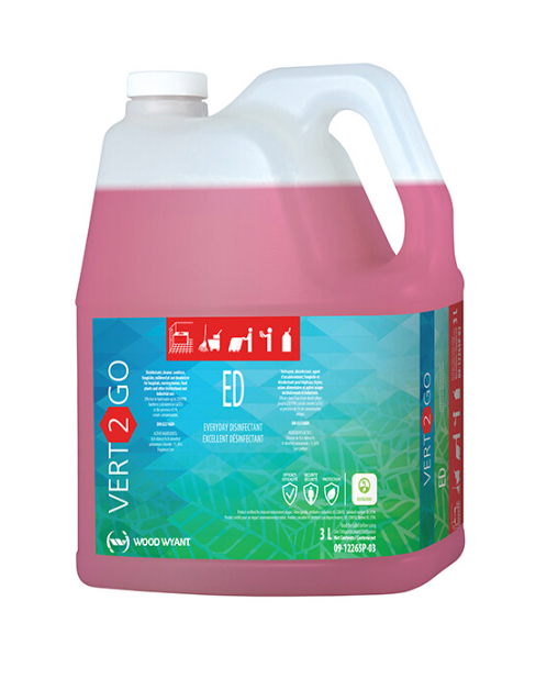 Wood Wyant - Vert-2-Go, ED, Daily Disinfectant Cleaner, 11125604