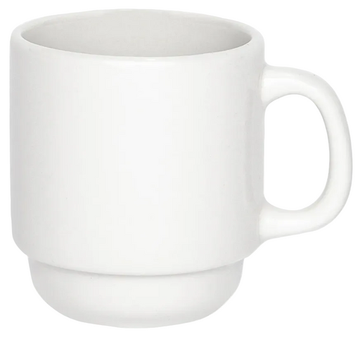 Browne - Palm Espresso Cup, 3 oz, Stacking, White, 563975 - (Case of 36)