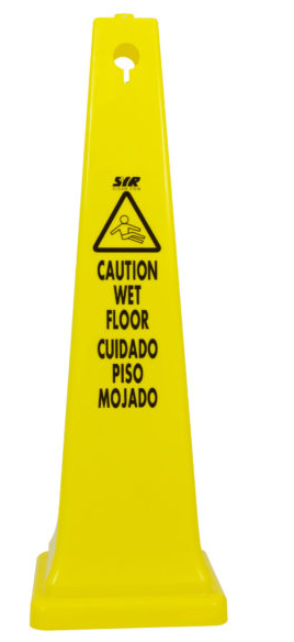 SYR - Tool Caution Cone with Double-Sided Tool Attachment, 36