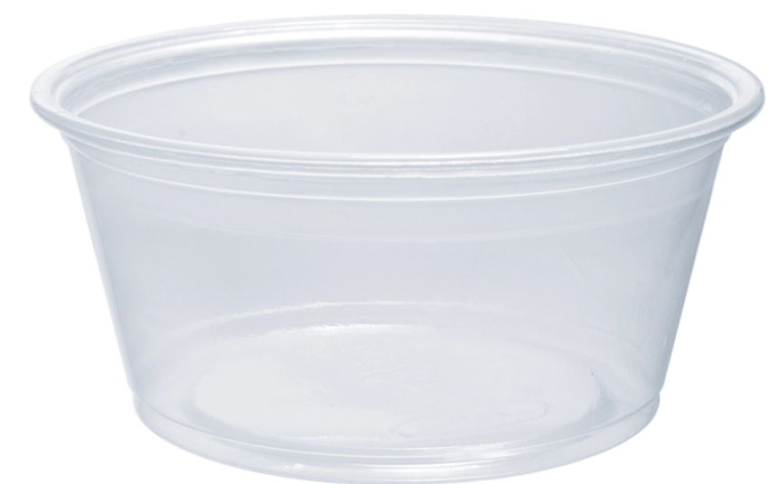 Portion Cup, Plastic, Clear, ASB325PP - (Case of 2500)