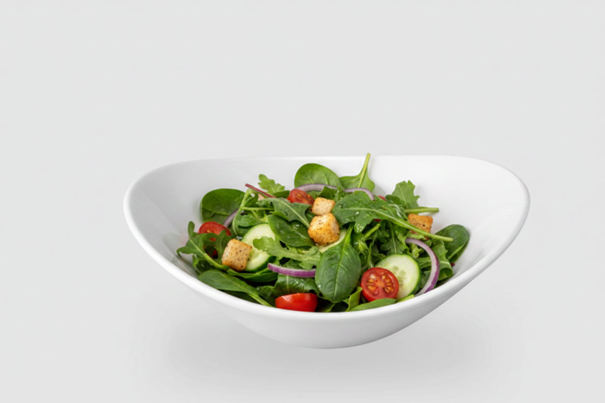 Churchill 10.5 oz Orbit Oval Bowl WH  OB7 1 - (Case of 12)*