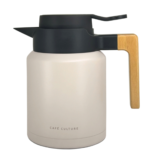 Café Culture 1.2 L Taupe Insulated Carafe 424481 TP