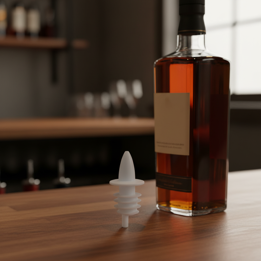 Spill-Stop White Liquor Pourer 350W - (Pack of 12)*