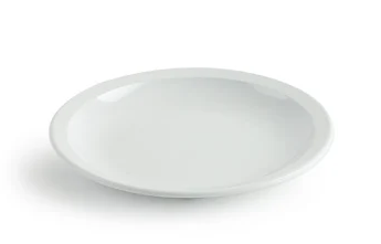 Mistral 7" White Melamine Plate 10304-02 - (Case of 12)