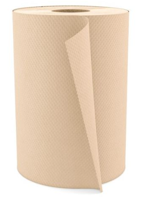Cascades 1 Ply Pro Select Natural Roll Towel H035B - (Case of 12)