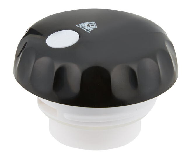 Vollrath 20 oz Black Lid for SwirlServe Tilt & Pour 52143