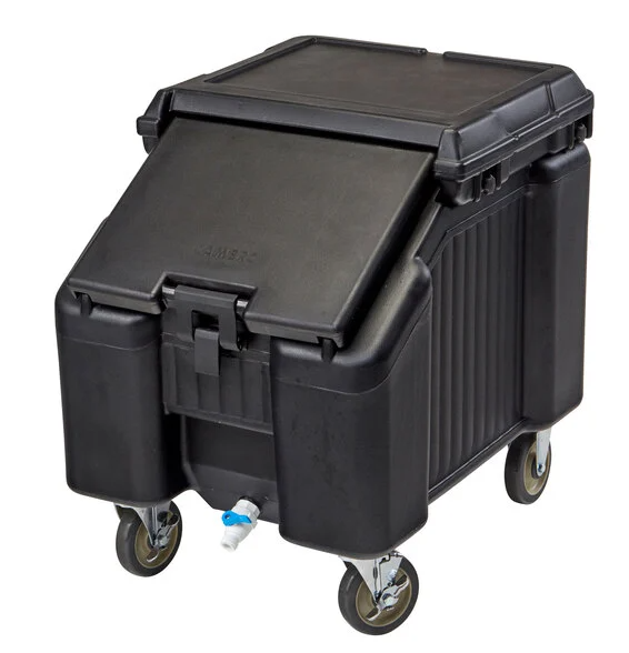 Cambro SlidingLid Mobile Ice Bin ICS100L4S110