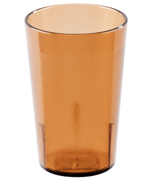 Cambro 8 oz Amber Tumbler 800P153 - Case of 24