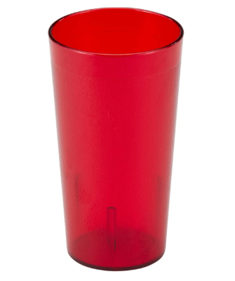 Cambro 9.8 oz Red Colorware Tumbler 950P156 (Case of 72)