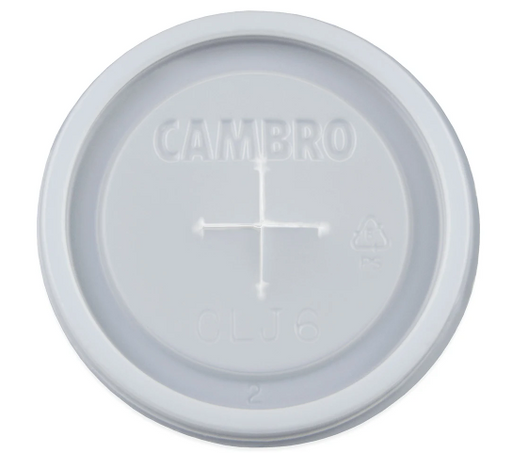 Cambro Disposable Lid for Colorware 500P and 500P2 Tumbler CLJ6190 (Case of 1000)