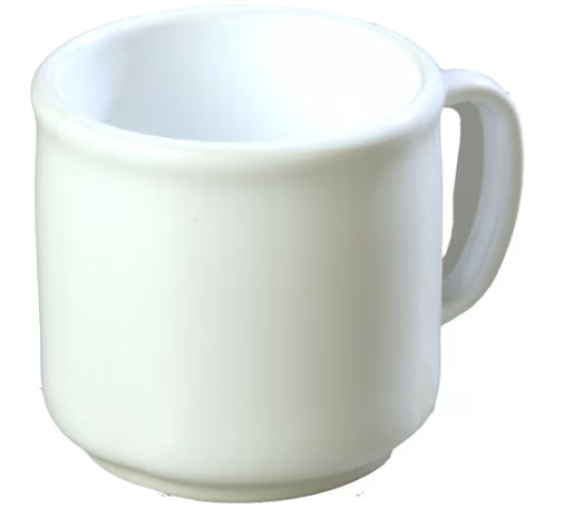 Carlisle - Mug, 10 oz, White, Stackable, 4305202 - (Case of 12)*