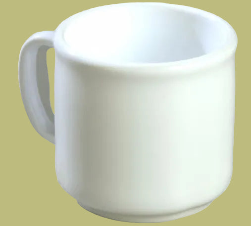 Carlisle - Mug, 10 oz, White, Stackable, 4305202 - (Case of 12)*