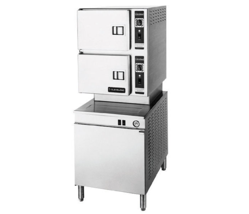 Cleveland Classic Convection Steamer w/ Gas 15 PSI Boiler 24CGM200 - 1/1EA*