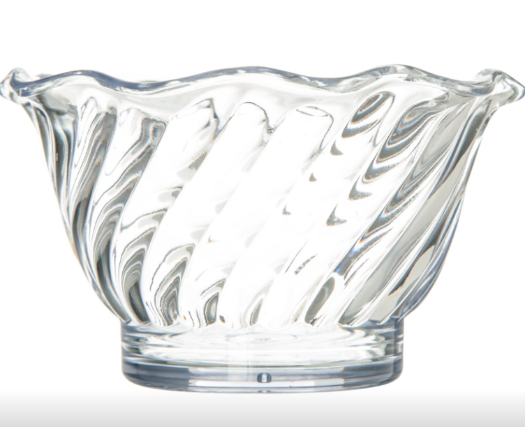 Rabco Carlisle Clear 5 oz Tulip Dish - 4530