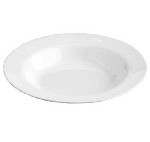 Hamelin - Mistral Rim Soup Plate, 9", White, 10311-02