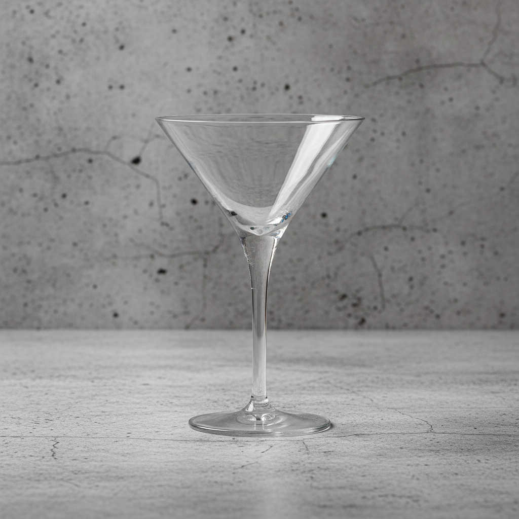 Browne 7.5 oz Nude Fame Martini Glass NG67025 - (Case of 12)*