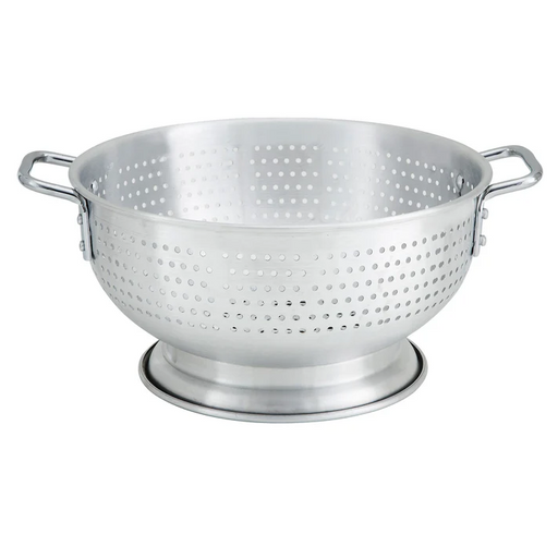 Winco Colander 11 qt 15" Diameter  5-3/4"Height  ALO-11BH