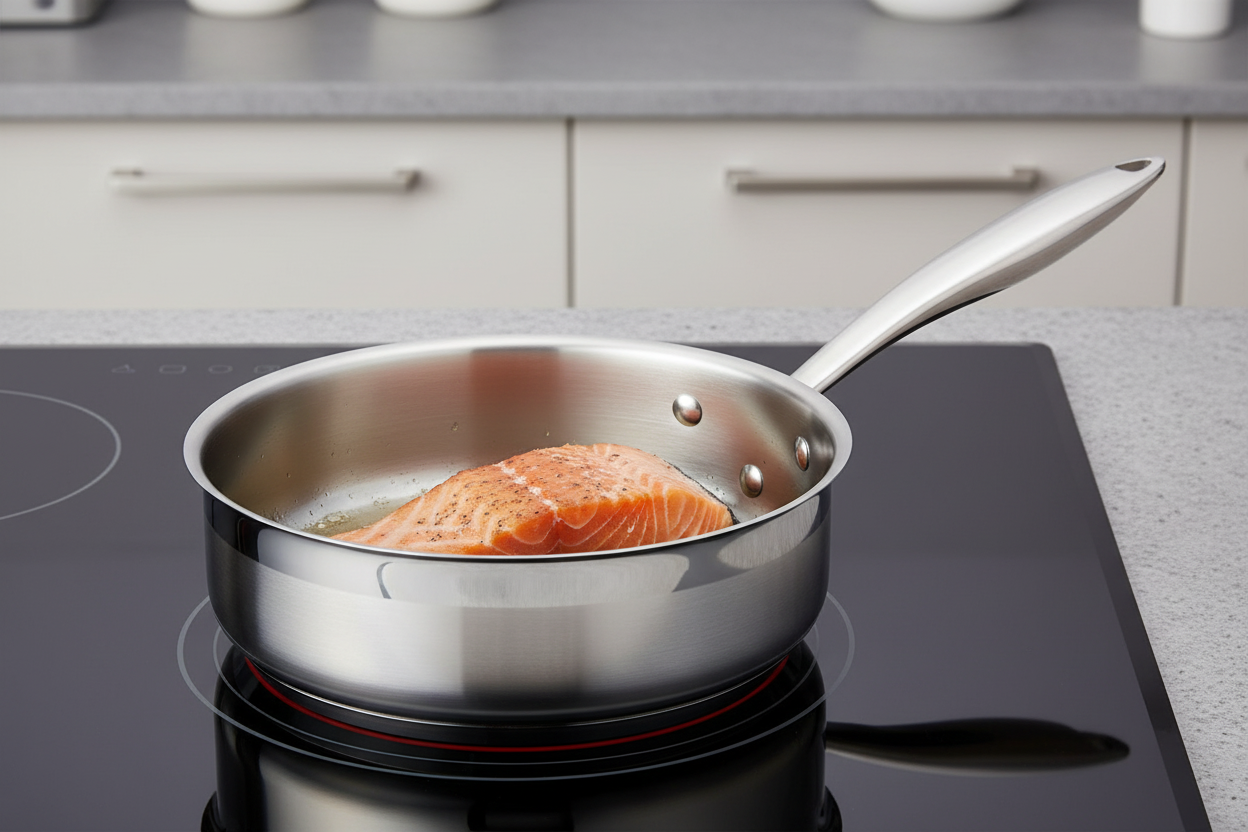 Browne - Saute Pan, 2 QT, Stainless Steel, 5724180 - 1/1EA