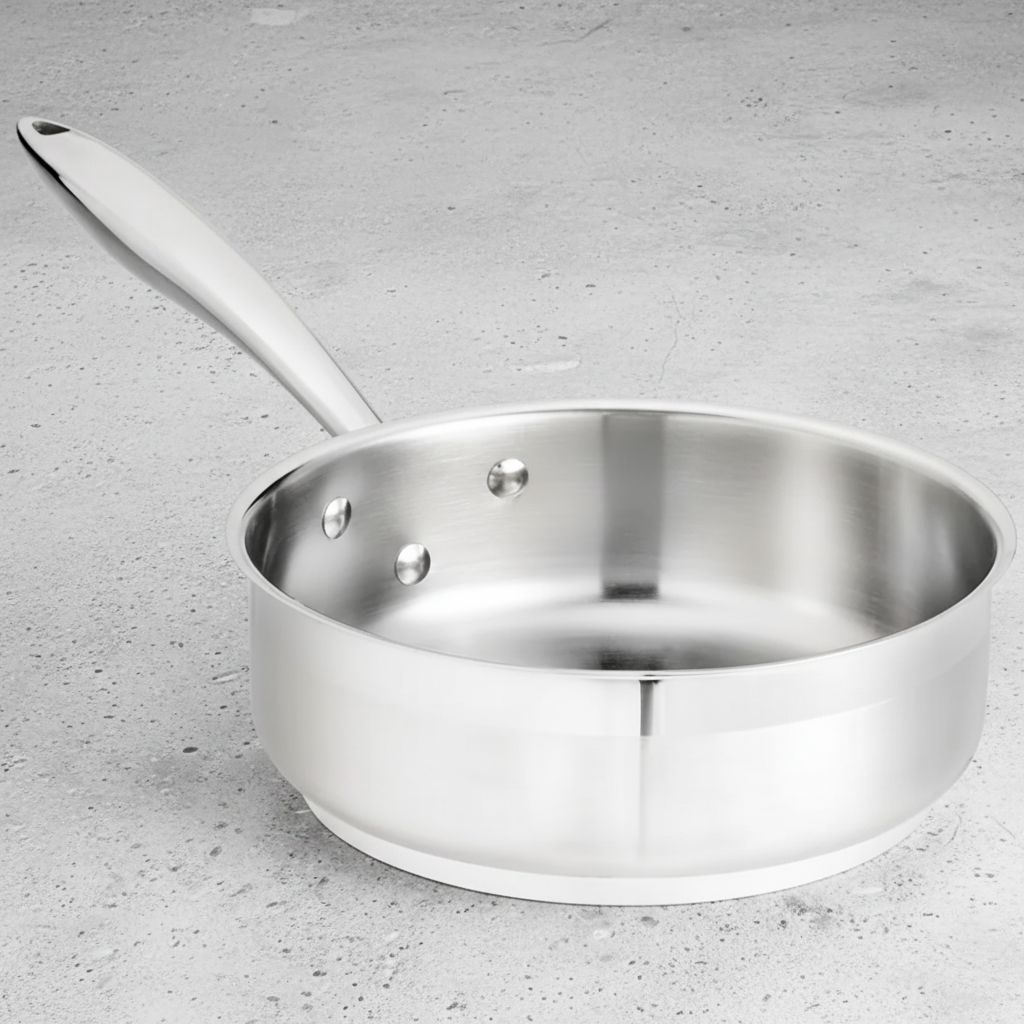 Browne - Saute Pan, 2 QT, Stainless Steel, 5724180 - 1/1EA