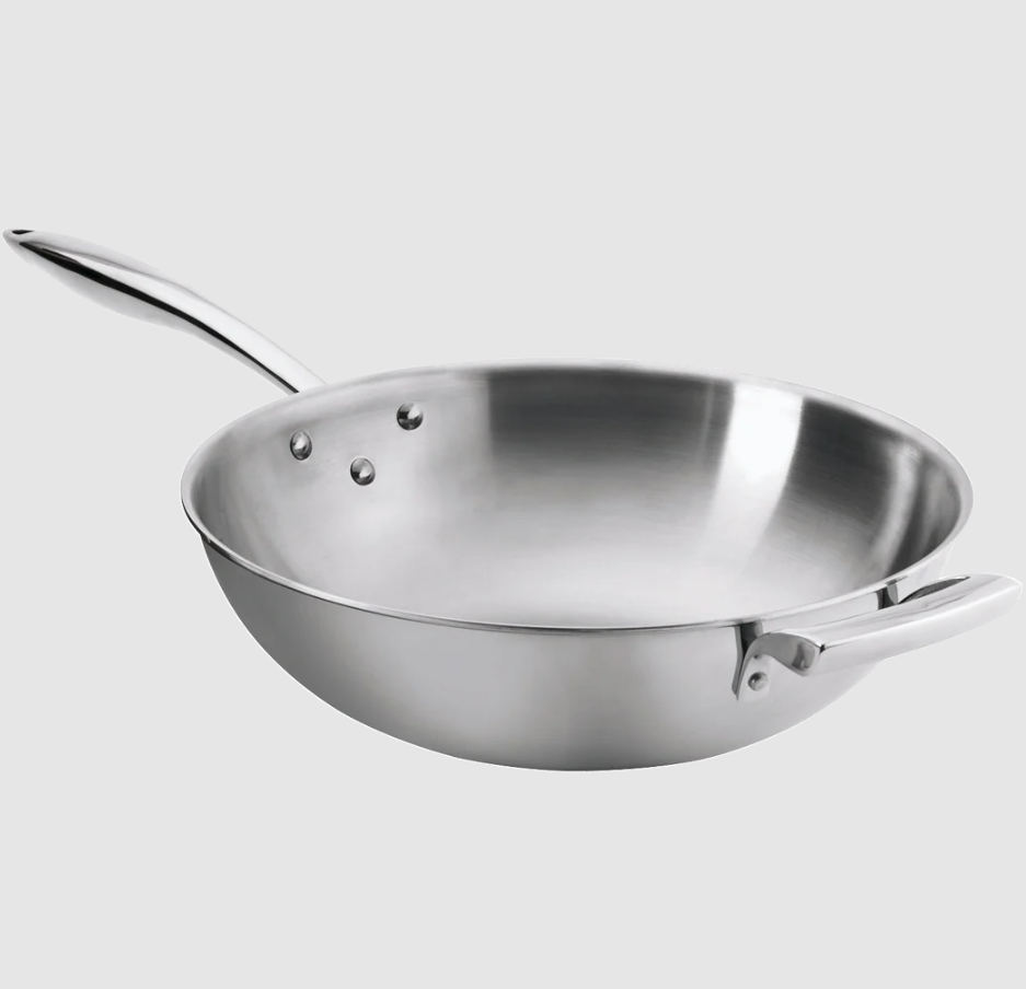 Thermalloy - Wok 9 QT Stainless Steel 14