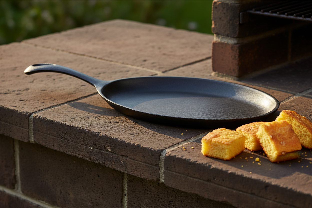 Browne - Cast Iron Oval Skillet 573722 - 1/1EA