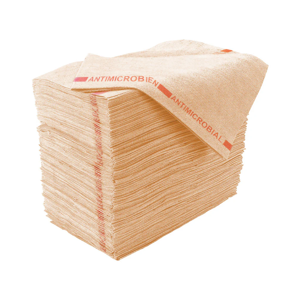 Globe Commercial - Q-Towel Sanitizer Compatible Foodservice Towel - 10.75