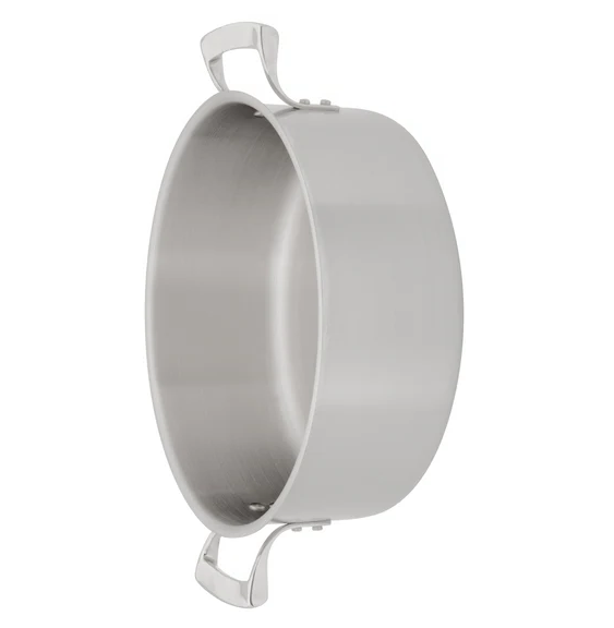 Browne 5724014 15 Qt Stainless Steel Brazier on white background