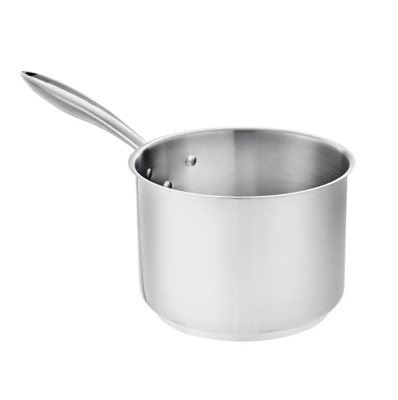Browne 5724033 3.5 Qt Stainless Steel Sauce Pan on white background