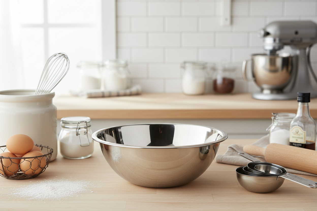 Browne® 574951 1.5qt S/S Bowl on white background