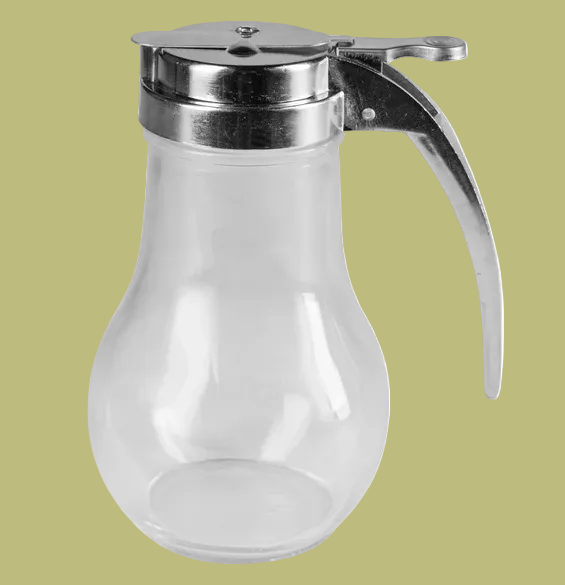 Browne® 575190 14oz Syrup Dispenser on white background