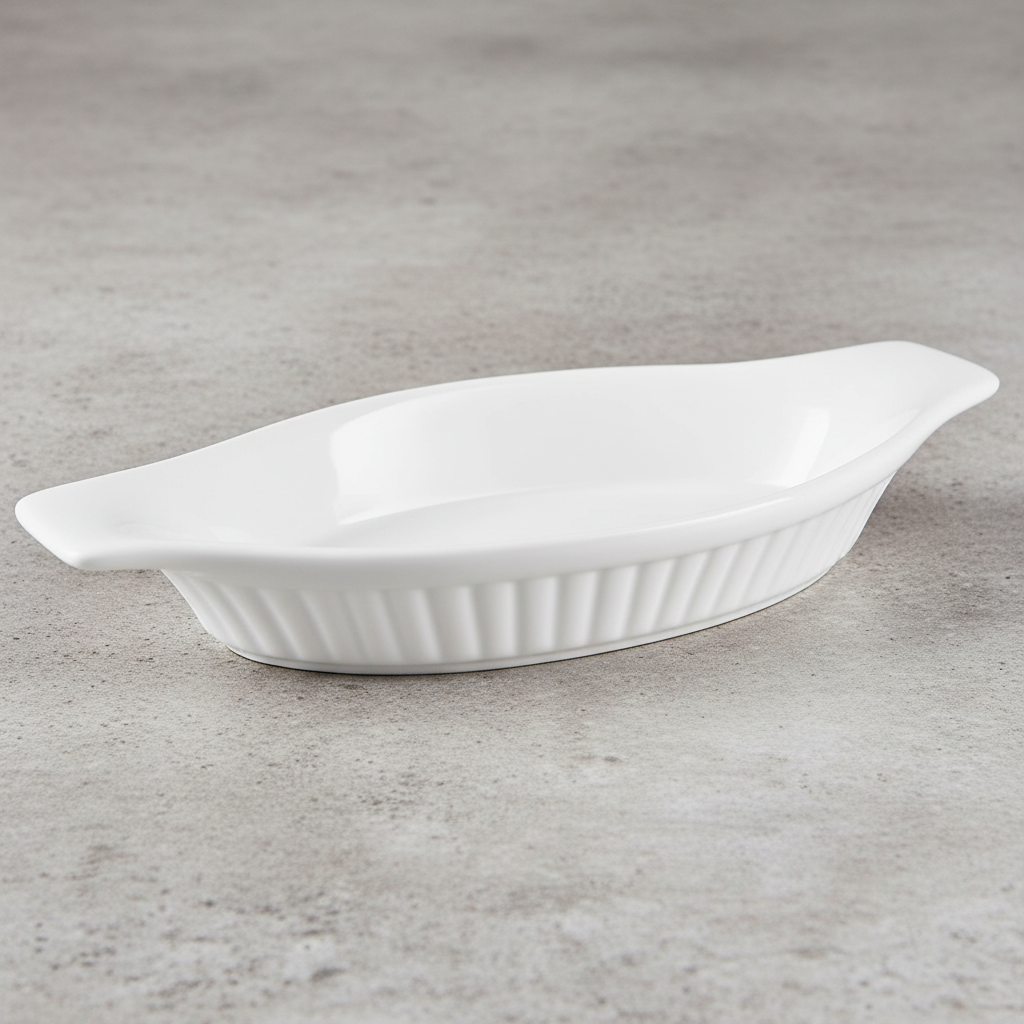 Browne - Lasagna Baker Dish, 8 oz, White, 564011 - 1/1EA