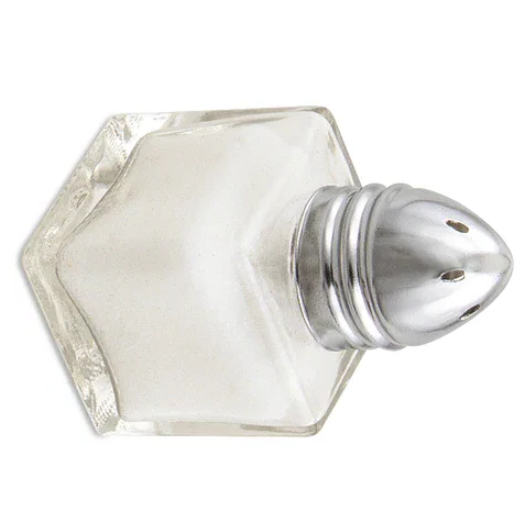 Browne® 575191 Mini Salt Shaker on white background