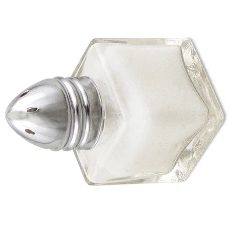 Browne® 575191 Mini Salt Shaker on white background