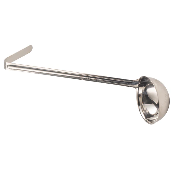 Browne® 575708 8 oz One Piece Ladles on white background