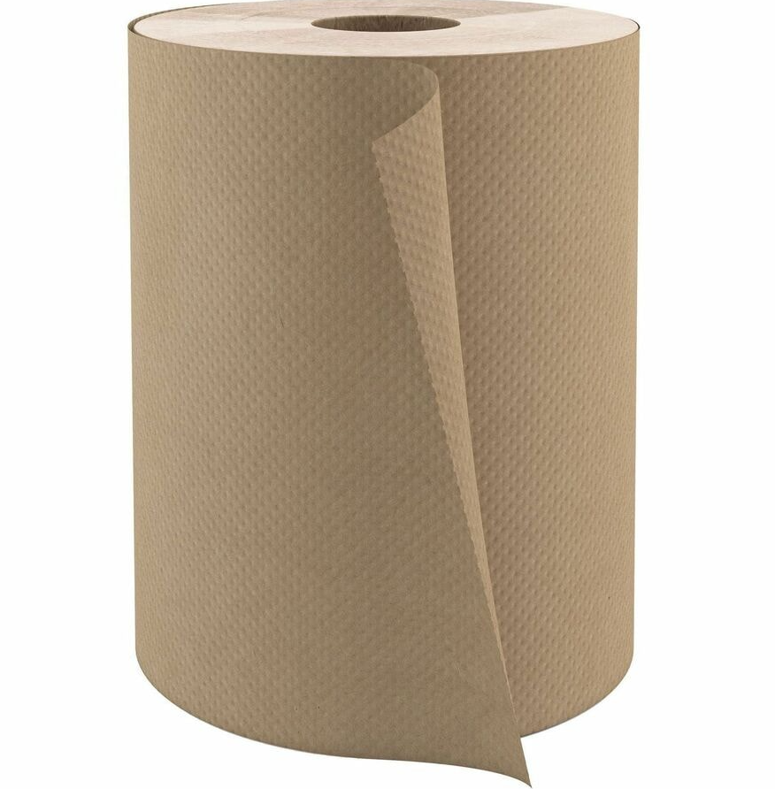 Globe Commercial - Roll Paper Towel, 1-Ply, 7-1/4