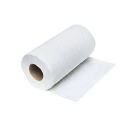 Globe Commercial - Kitchen Roll Towel, White, 170 Sheets KRT170 - (Case of 15)