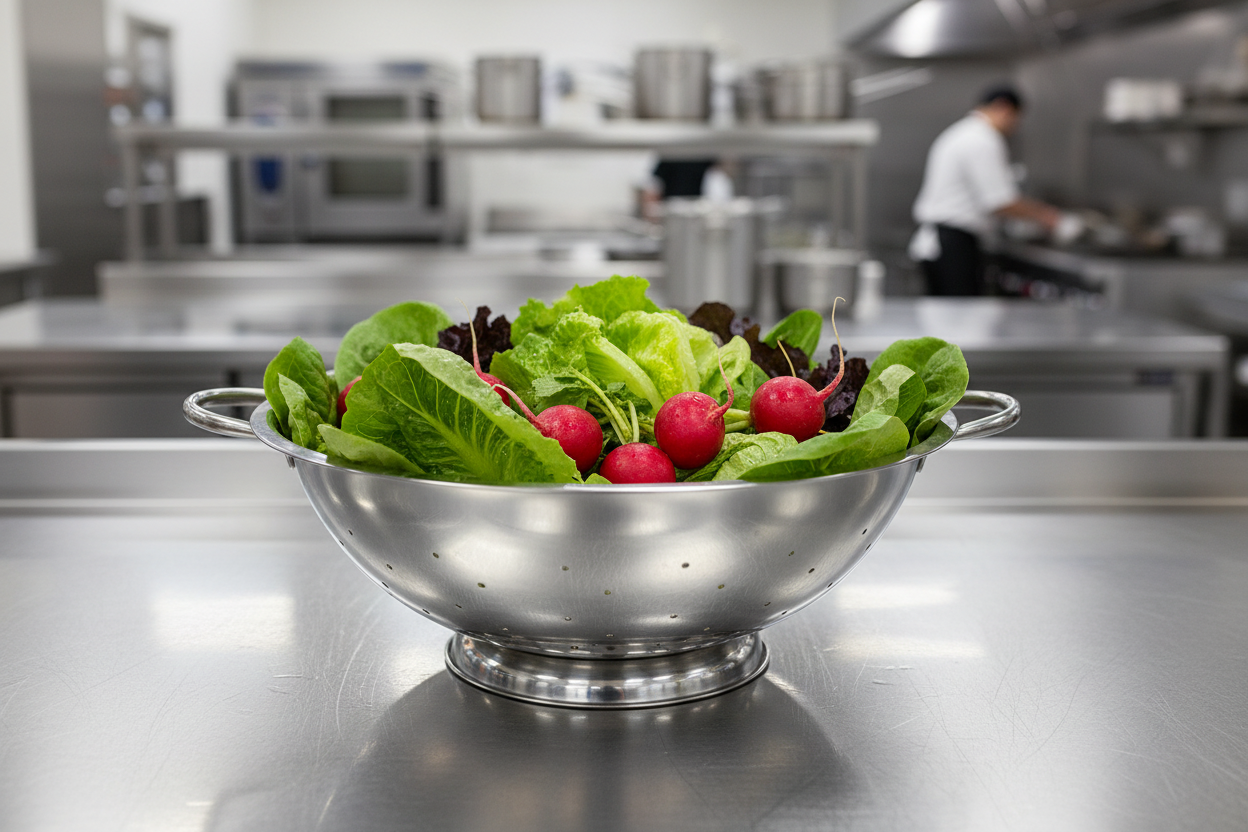 Browne - Colander 13 QT Footed Stainless Steel 746111 - 1/1EA