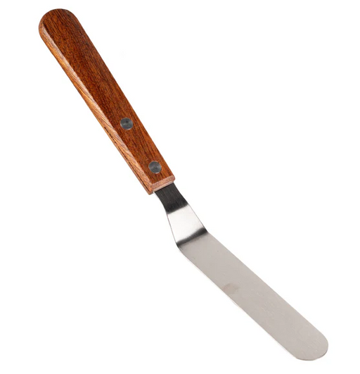 Browne - Spatula Offset 4.5" Wood Handle 573804 - 1/1EA