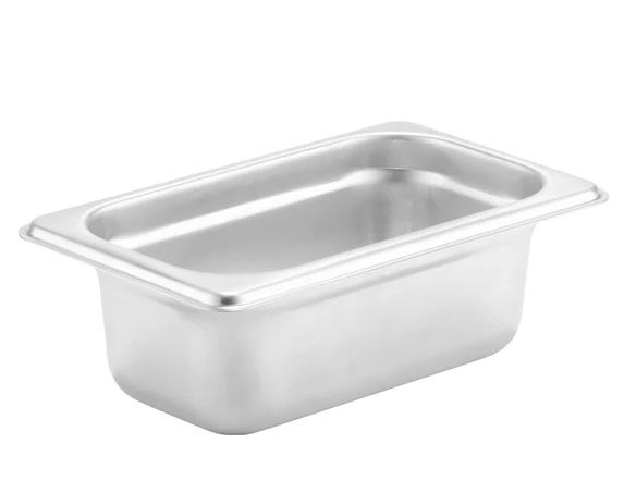 Browne -  Food Pan 1/9 Size 2.5" DP Stainless Steel 24 Gauge 5781902 - 1/1EA