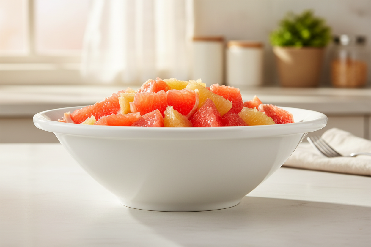 Browne - Palm Grapefruit Bowl, 10 oz, White, 563956 - (Case of 36)
