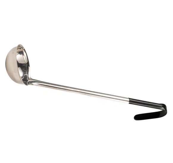Browne - Ladle 4 oz Stainless Steel Black Handle 9944BLK - 1/1EA