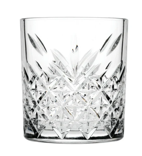 Browne Timeless Rocks Glass 11.75 oz. PG52790 empty on white background