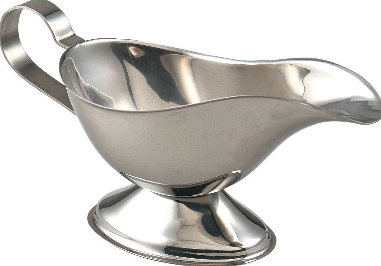 Browne - Gravy Boat, 3 oz, Stainless Steel, 515039 - 1/1EA*